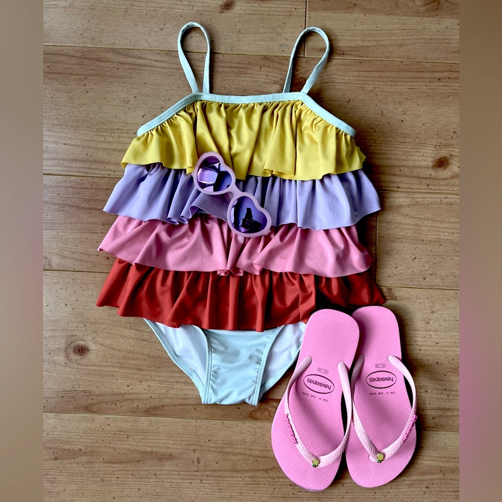 Tucker + Tate Tiered One-Piece Swimsuit